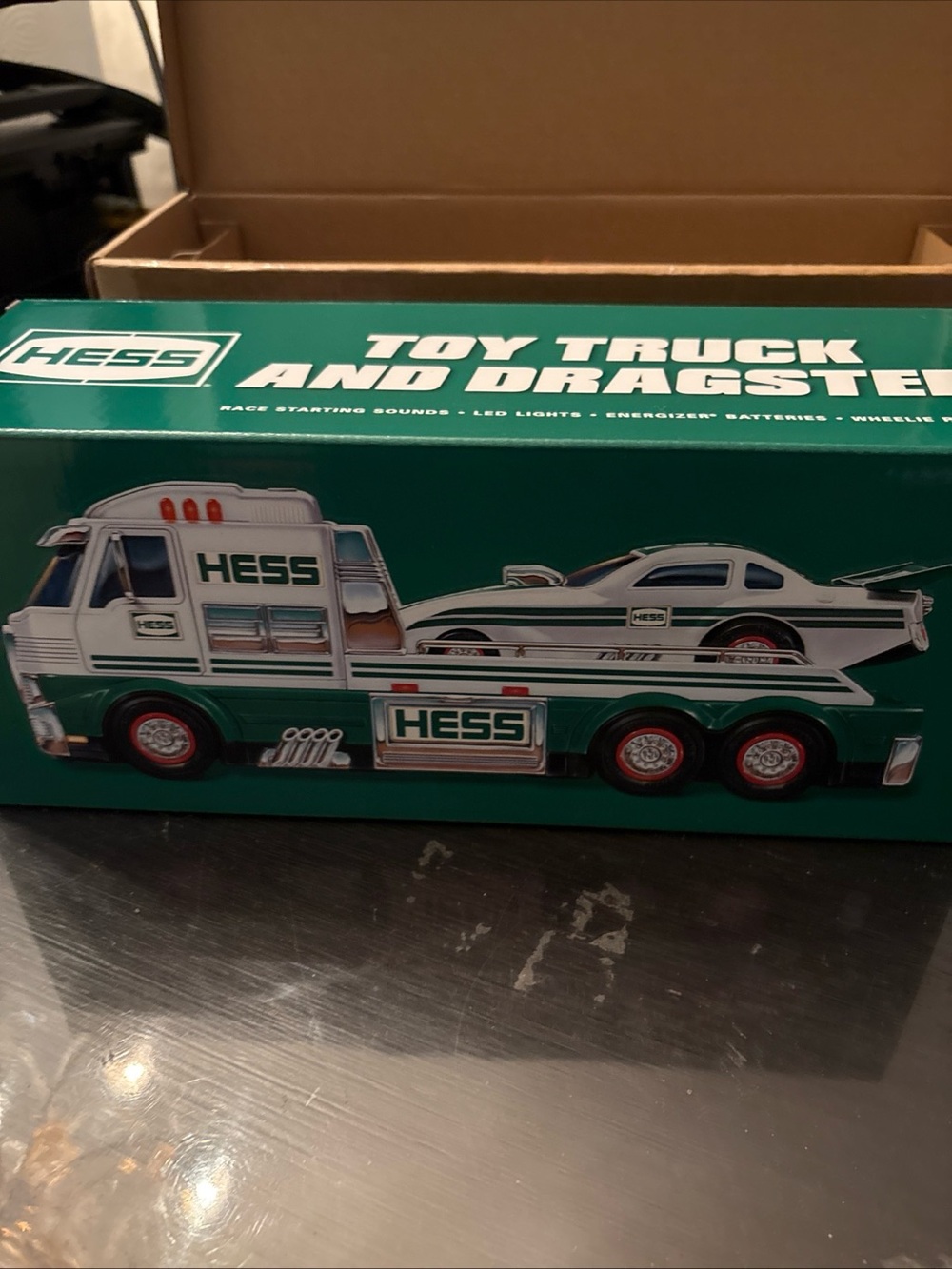 Hess Toy Truck and Dragster Box -